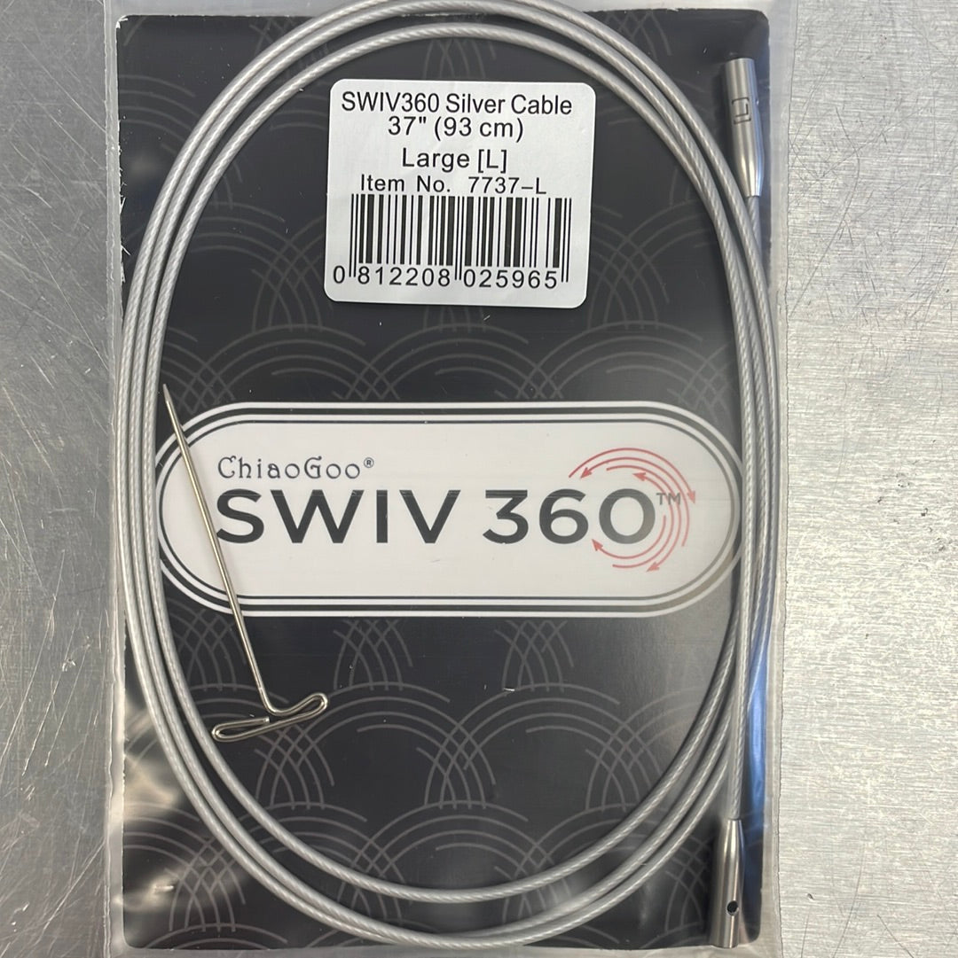 ChiaoGoo SWIV360 Interchangeable Cables — Flying Fibers