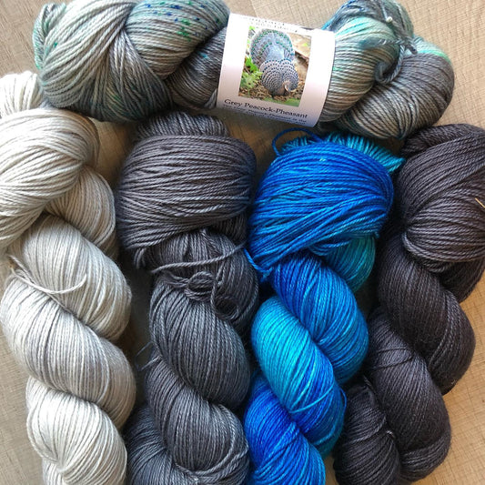 Kit 1 - Grey Peacock
