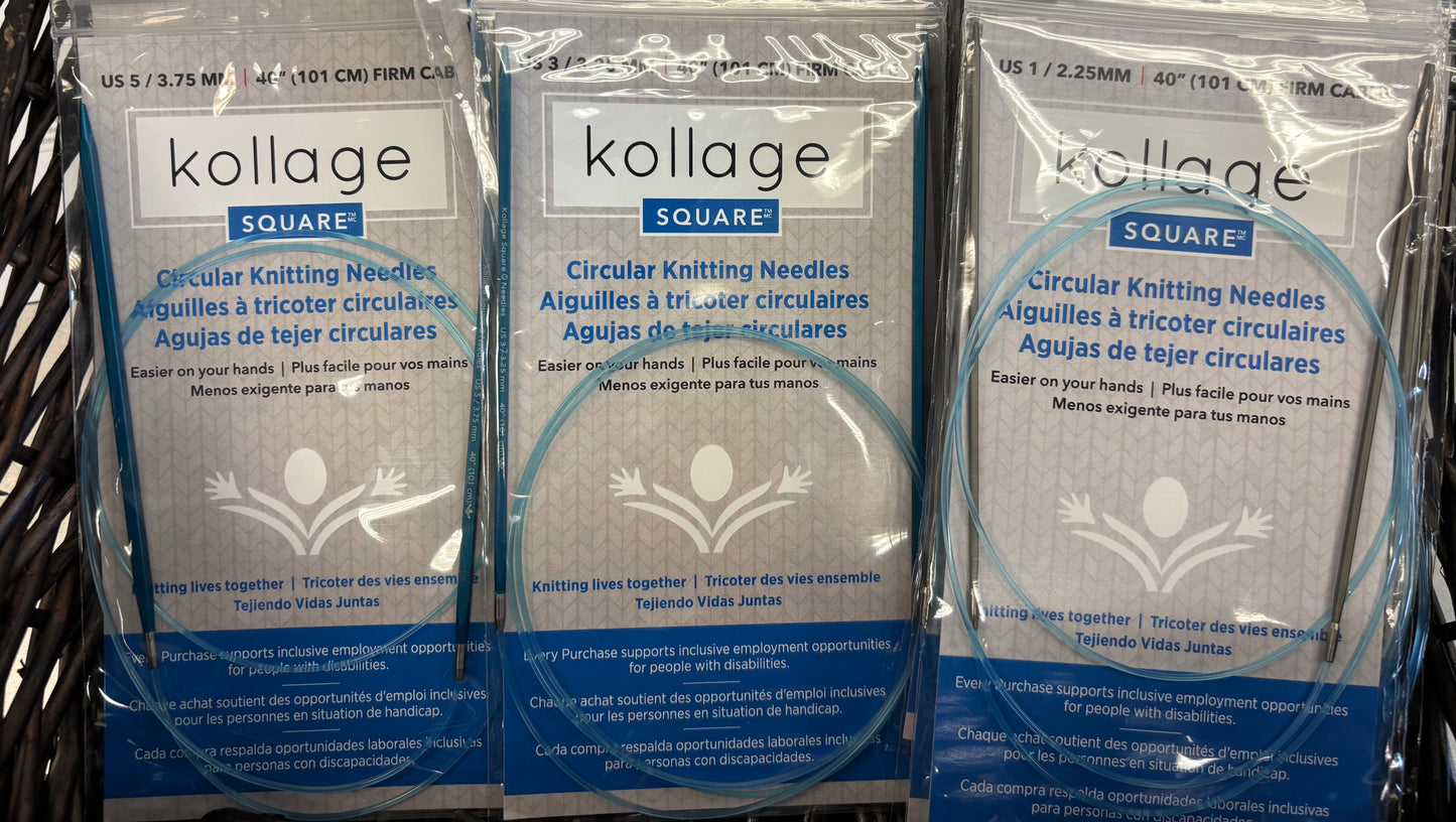 Kollage SQUARE fixed circulars 40”(101cm)