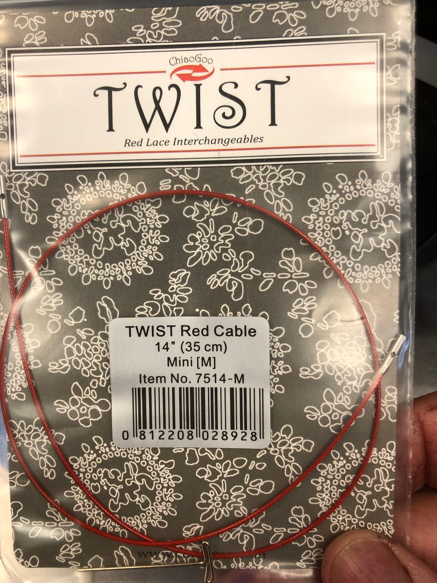 Twist Red Cable