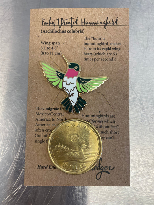 Ruby-throated Hummingbird PIN