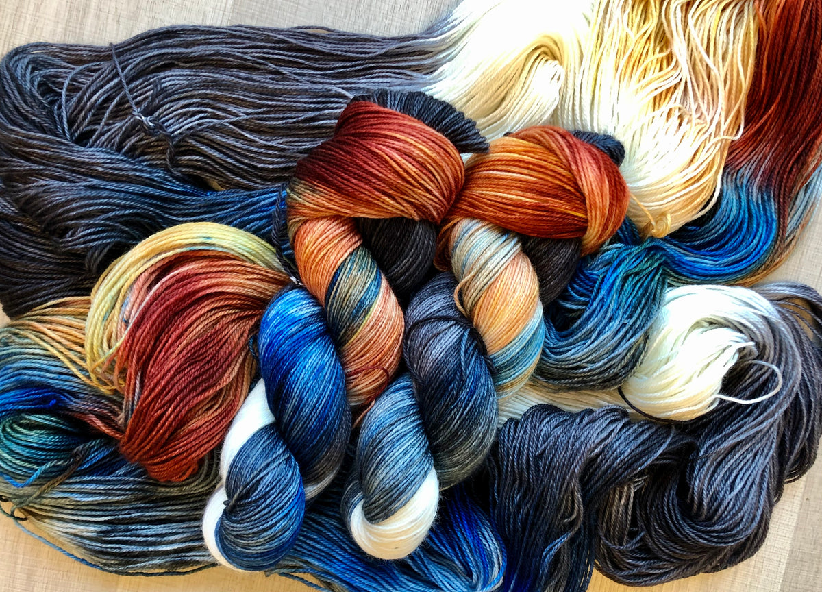 Belted Kingfisher Songbird Yarn & Fibres