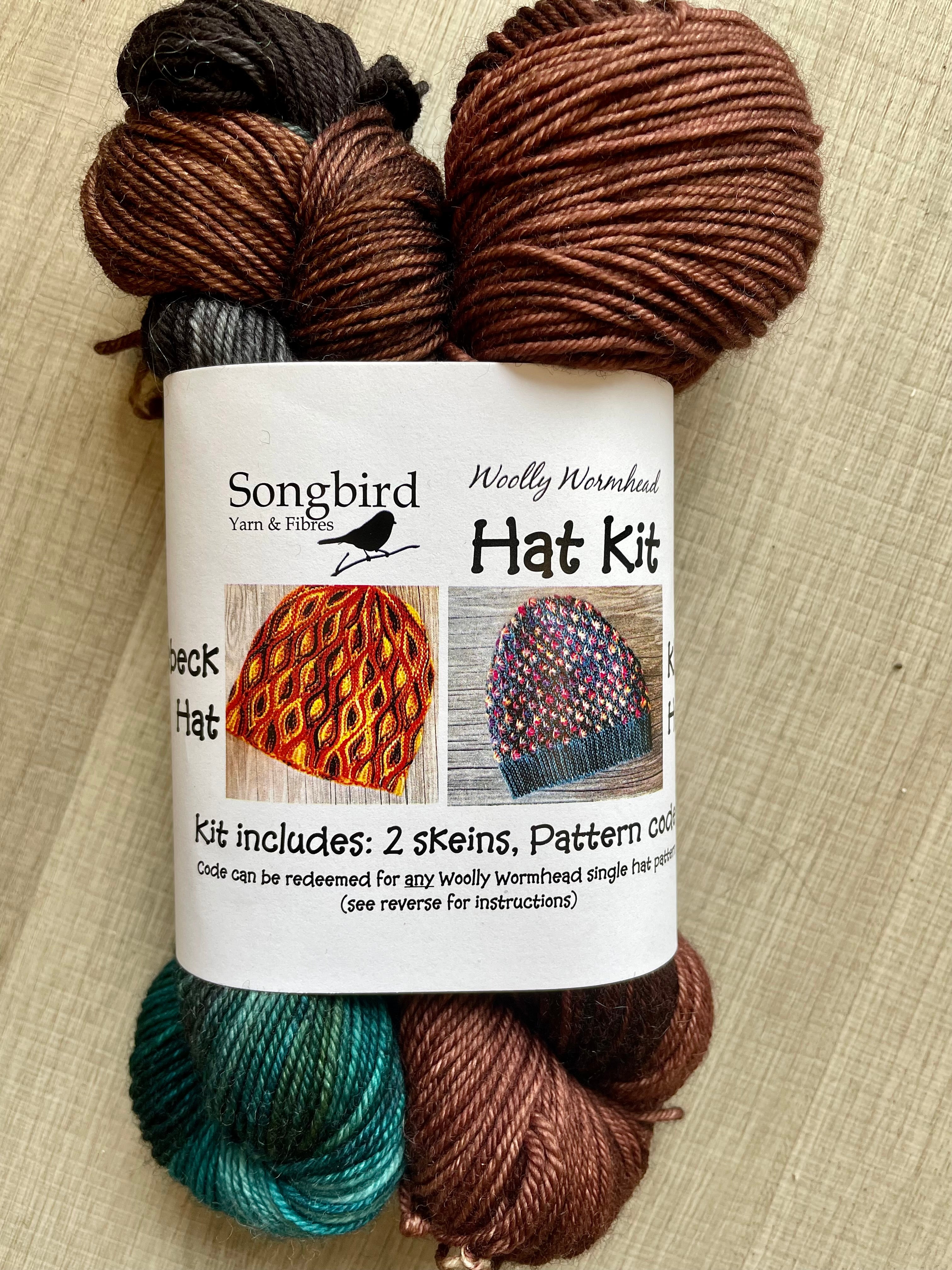 Hat Kit – Songbird Yarn & Fibres