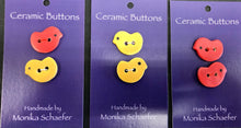Chick Ceramic Buttons