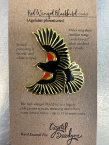 Red-winged Blackbird PIN
